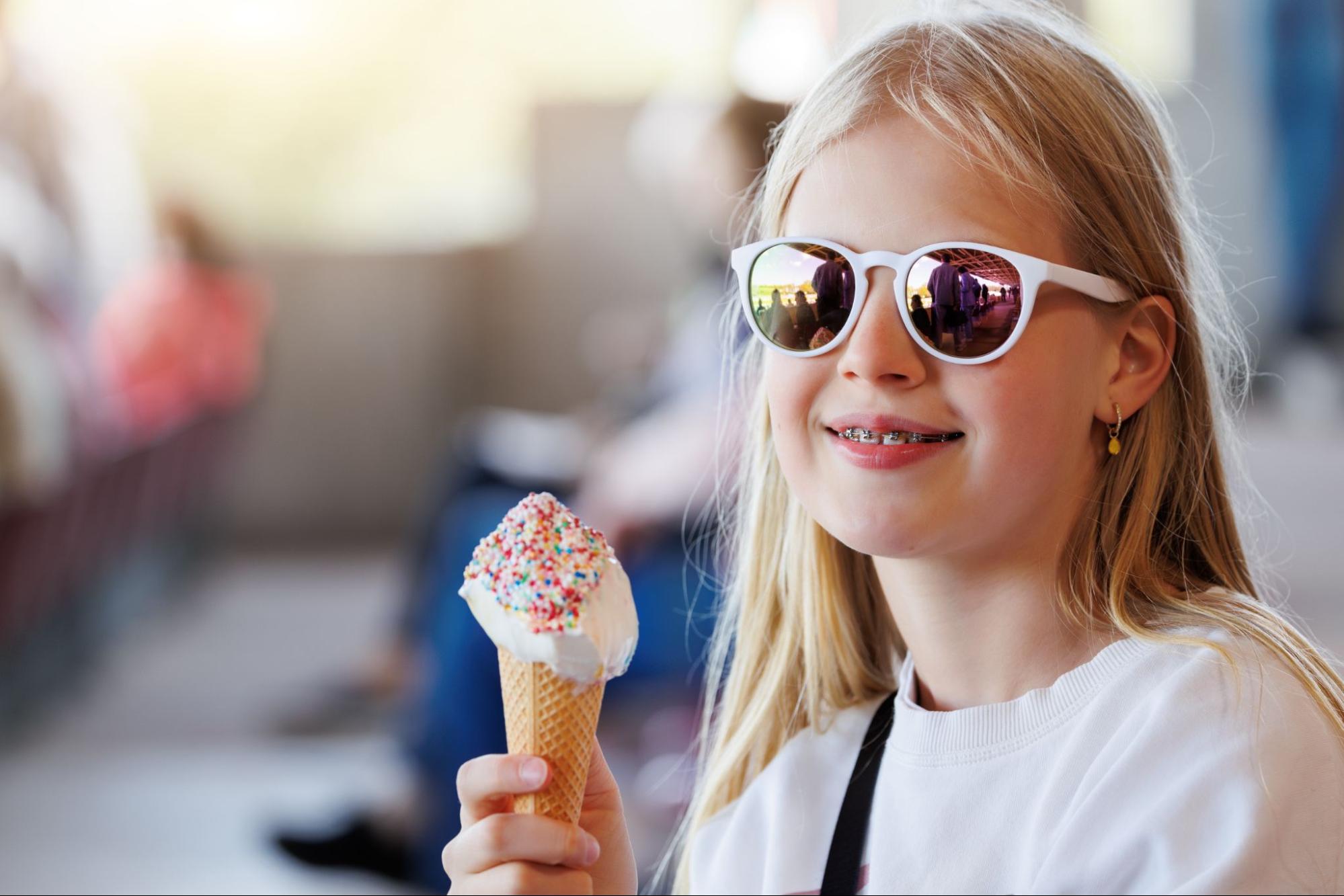 Best Roscoe Ice Cream Spots for Sore Braces